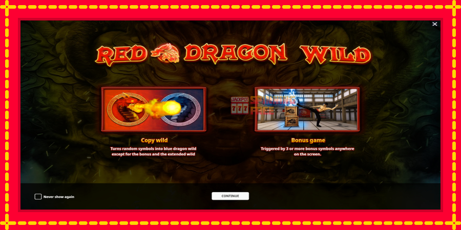 Red Dragon Wild mesin slot dengan animasi cerah, gambar 2