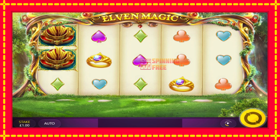 Elven Magic mesin slot dengan animasi cerah, gambar 2