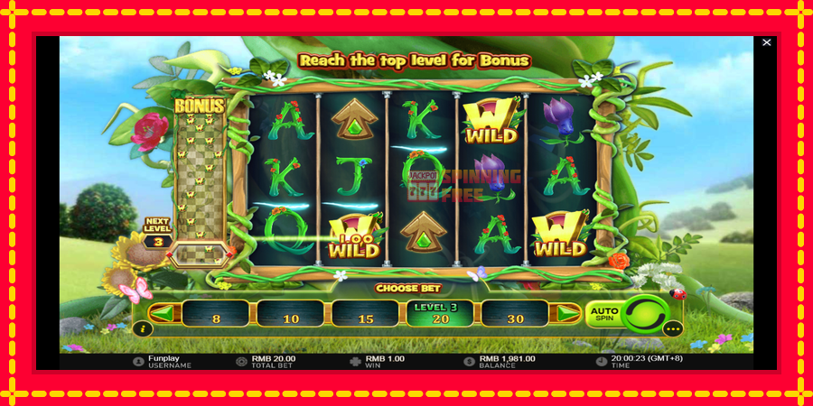 Wilds and the Beanstalk mesin slot dengan animasi cerah, gambar 3