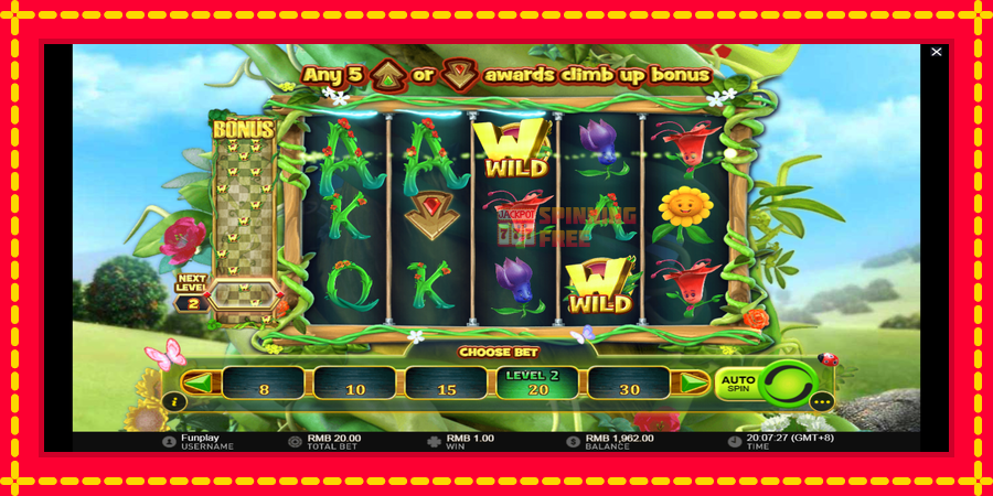 Wilds and the Beanstalk mesin slot dengan animasi cerah, gambar 4