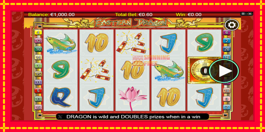 Eastern Dragon mesin slot dengan animasi cerah, gambar 1