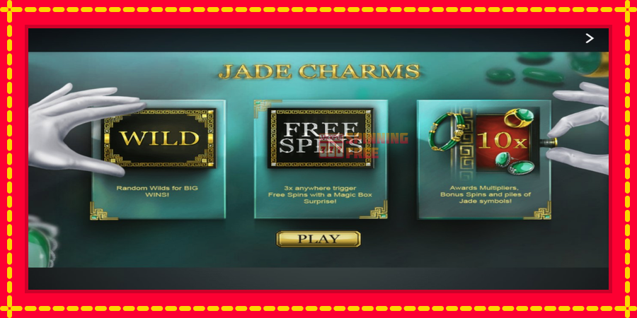 Jade Charms mesin slot dengan animasi cerah, gambar 1