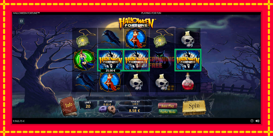 Halloween Fortune mesin slot dengan animasi cerah, gambar 5