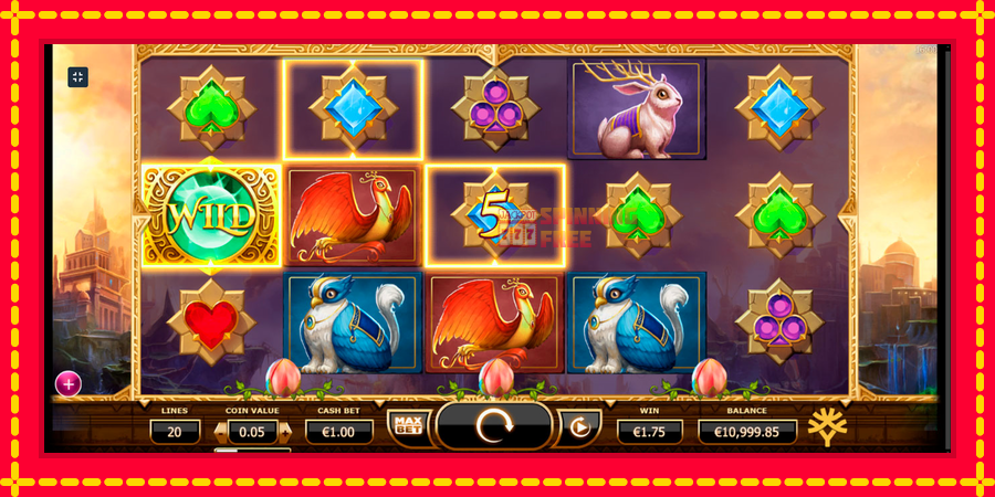 Nirvana mesin slot dengan animasi cerah, gambar 5