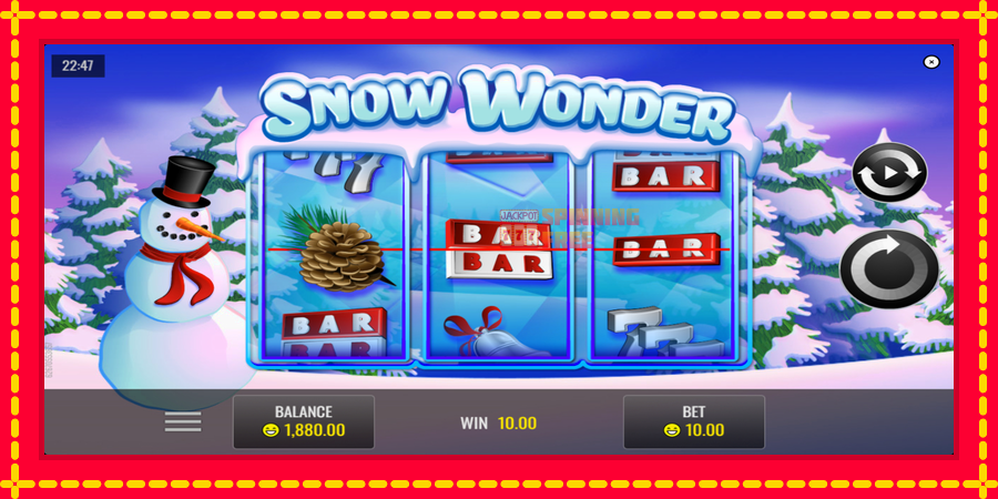 Snow Wonder mesin slot dengan animasi cerah, gambar 4