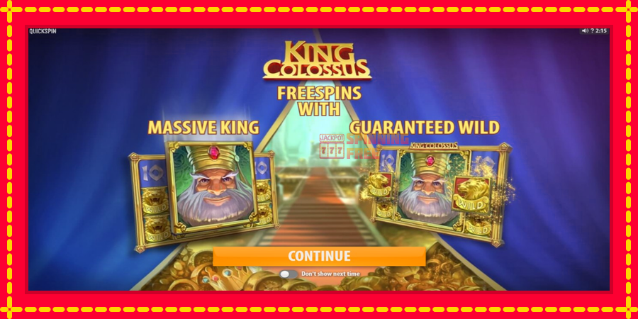 King Colossus mesin slot dengan animasi cerah, gambar 1