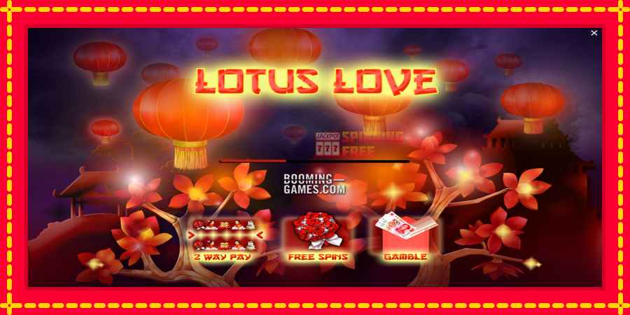 Lotus Love mesin slot dengan animasi cerah, gambar 1