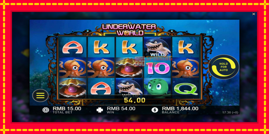 Underwater World mesin slot dengan animasi cerah, gambar 3