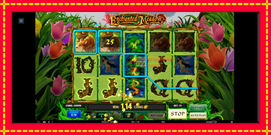 Enchanted Meadow mesin slot dengan animasi cerah, gambar 4