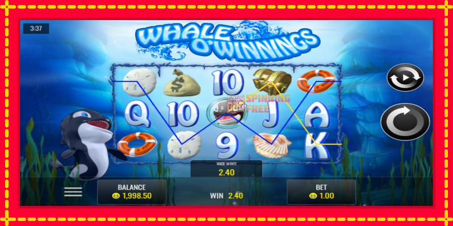 Whale O’Winnings mesin slot dengan animasi cerah, gambar 2