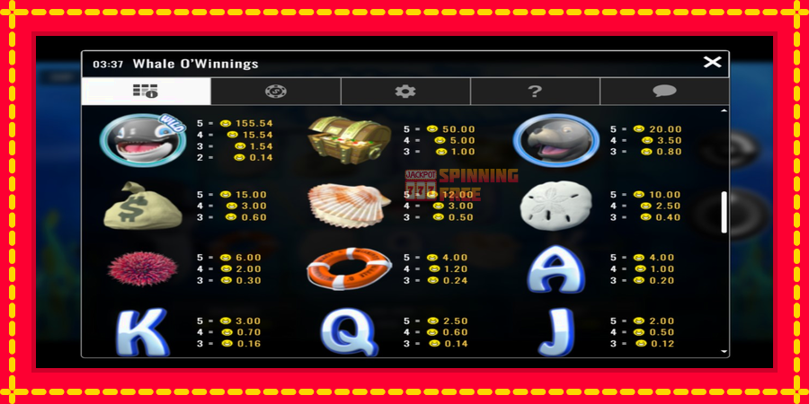 Whale O’Winnings mesin slot dengan animasi cerah, gambar 4