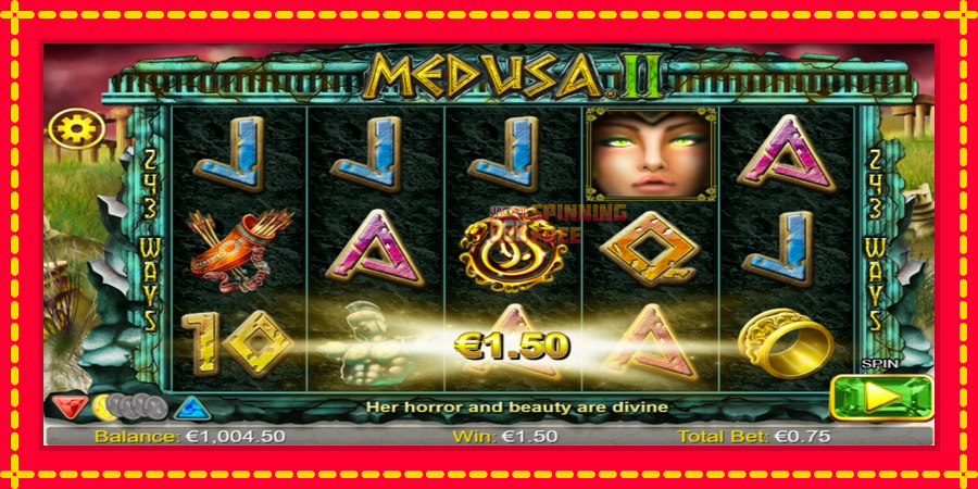 Medusa 2 mesin slot dengan animasi cerah, gambar 2