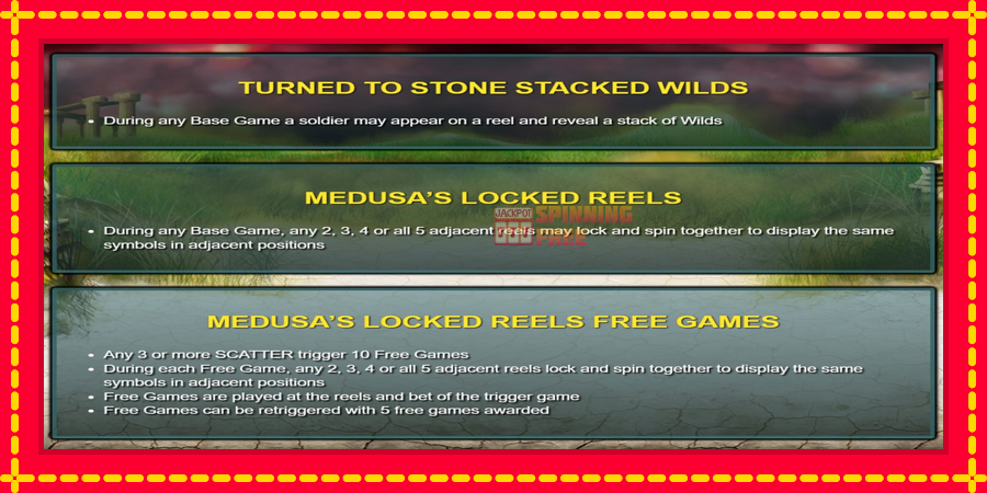 Medusa 2 mesin slot dengan animasi cerah, gambar 4