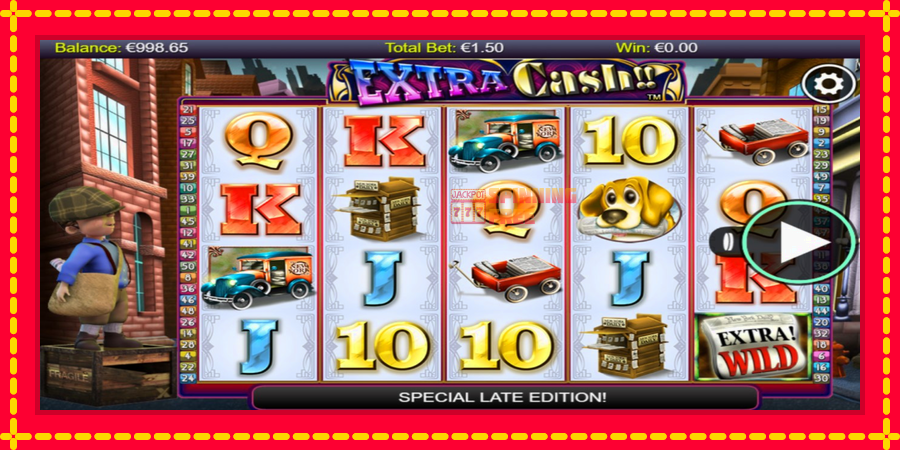 Extra Cash mesin slot dengan animasi cerah, gambar 1