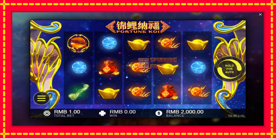 Fortune Koi mesin slot dengan animasi cerah, gambar 2