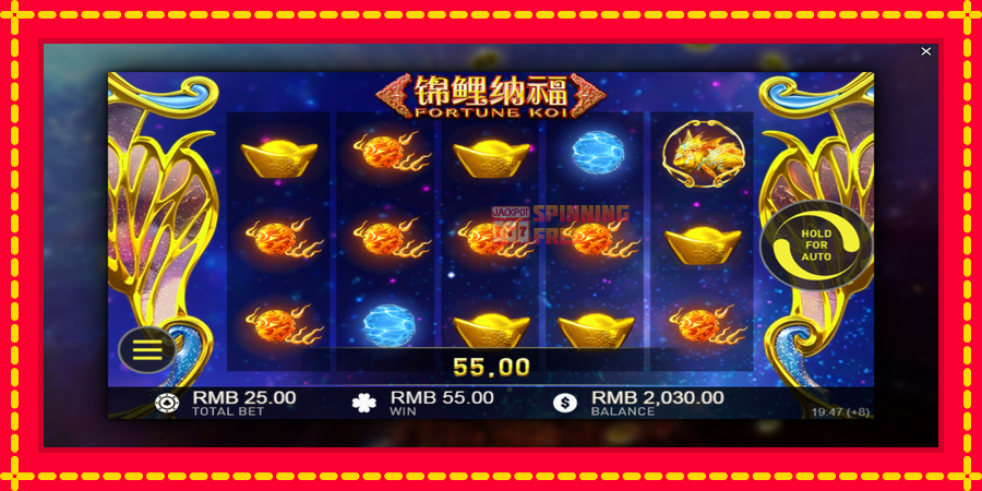 Fortune Koi mesin slot dengan animasi cerah, gambar 3