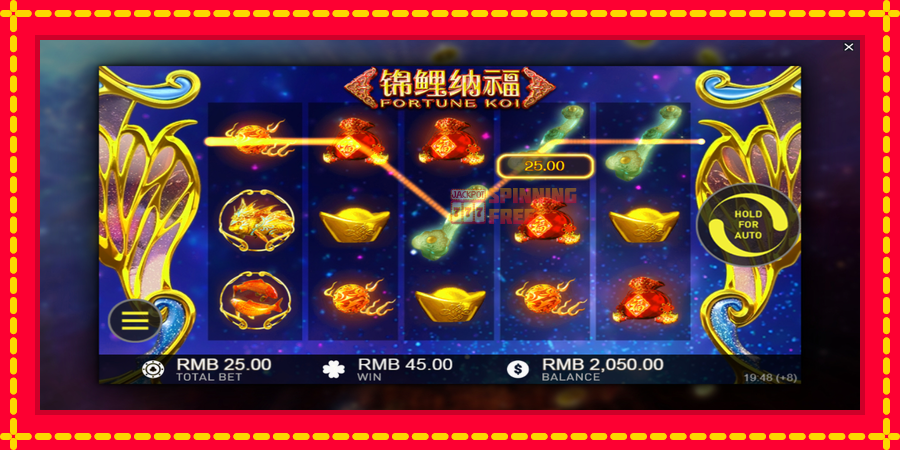 Fortune Koi mesin slot dengan animasi cerah, gambar 4