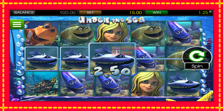 Under the Sea mesin slot dengan animasi cerah, gambar 3