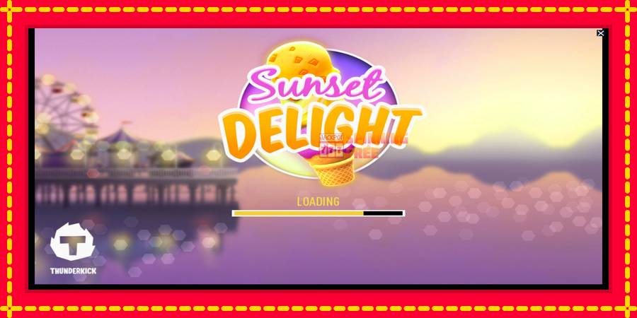 Sunset Delight mesin slot dengan animasi cerah, gambar 1