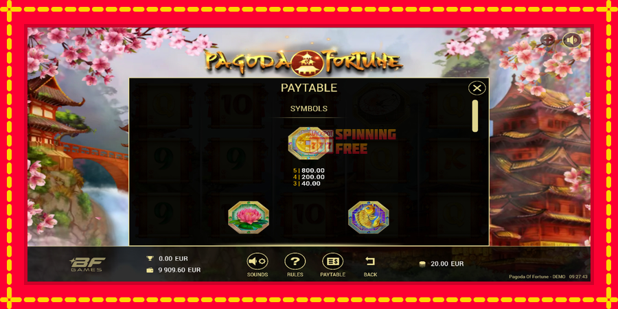 Pagoda of Fortune mesin slot dengan animasi cerah, gambar 5