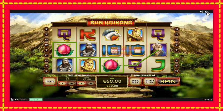 Sun Wukong mesin slot dengan animasi cerah, gambar 2