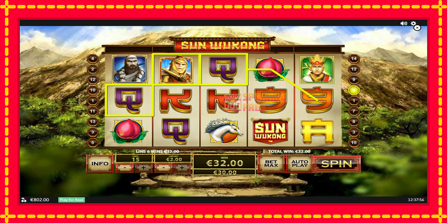 Sun Wukong mesin slot dengan animasi cerah, gambar 4