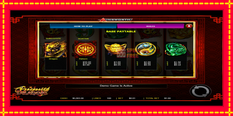 Prosperity Dragon mesin slot dengan animasi cerah, gambar 3