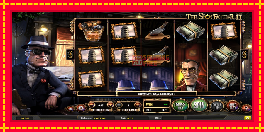 The Slotfather 2 mesin slot dengan animasi cerah, gambar 2