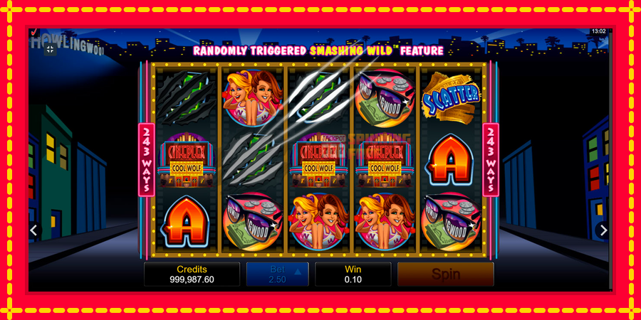 Cool Wolf mesin slot dengan animasi cerah, gambar 2