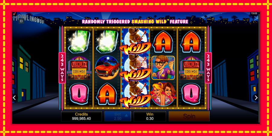 Cool Wolf mesin slot dengan animasi cerah, gambar 3