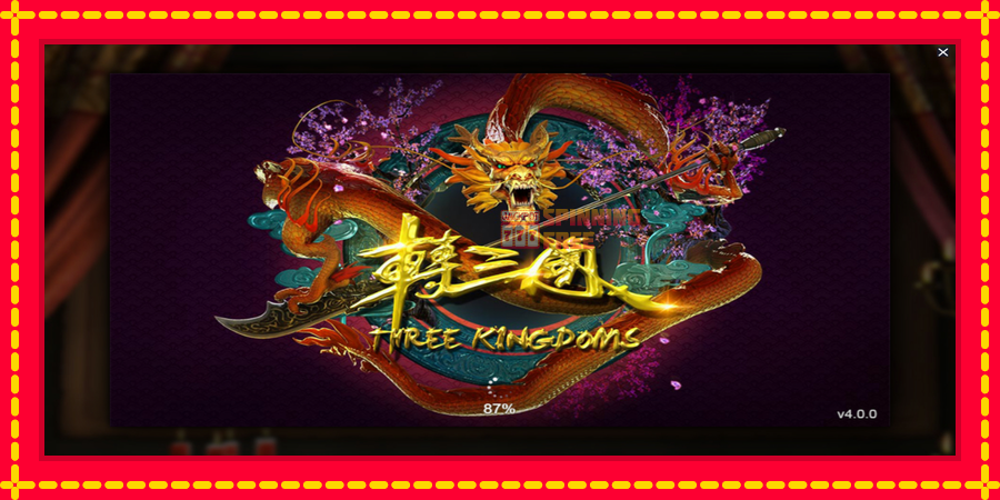 Three Kingdoms mesin slot dengan animasi cerah, gambar 1