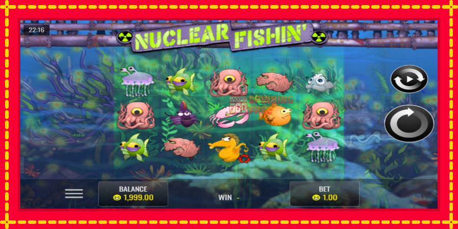 Nuclear Fishin’ mesin slot dengan animasi cerah, gambar 1