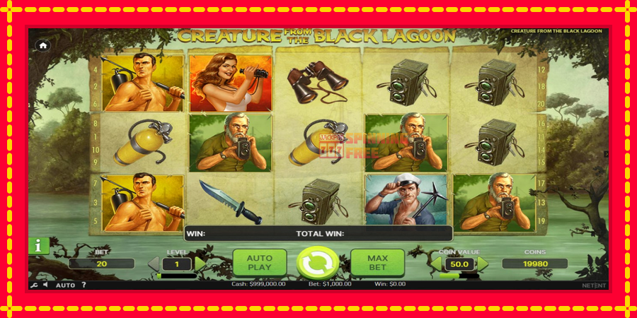 Creature From The Black Lagoon mesin slot dengan animasi cerah, gambar 2