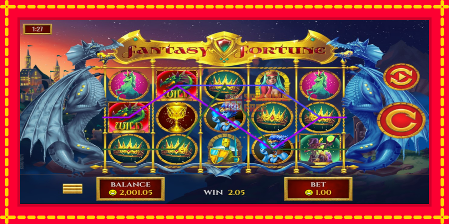 Fantasy Fortune mesin slot dengan animasi cerah, gambar 2