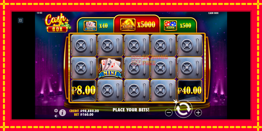 Cash Box mesin slot dengan animasi cerah, gambar 4