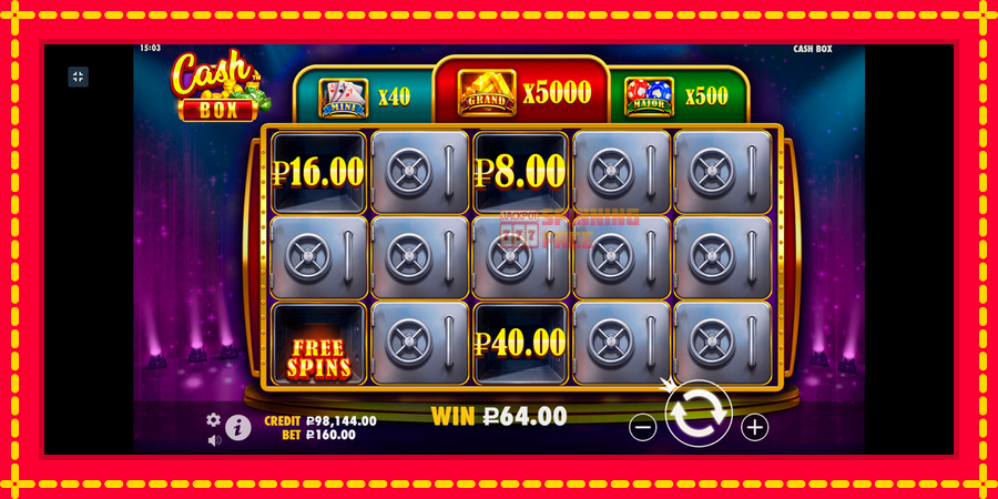 Cash Box mesin slot dengan animasi cerah, gambar 5