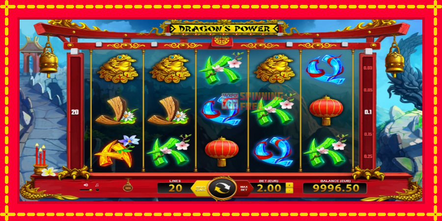 Dragons Power mesin slot dengan animasi cerah, gambar 1