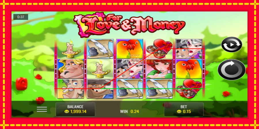 For Love and Money mesin slot dengan animasi cerah, gambar 2