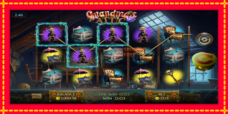 Grandma’s Attic mesin slot dengan animasi cerah, gambar 3