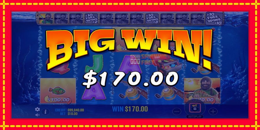 Big Bass Bonanza mesin slot dengan animasi cerah, gambar 6