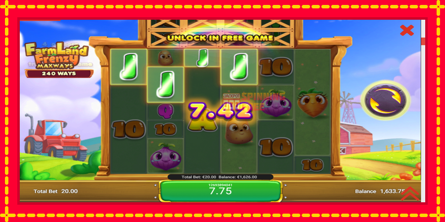 Farmland Frenzy Maxways mesin slot dengan animasi cerah, gambar 4