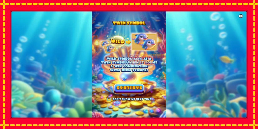 Lucky Twin Sea mesin slot dengan animasi cerah, gambar 1