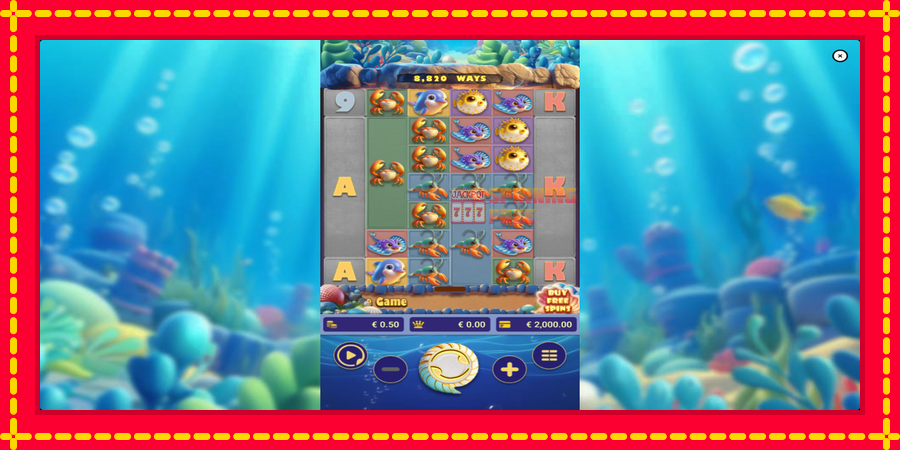 Lucky Twin Sea mesin slot dengan animasi cerah, gambar 2