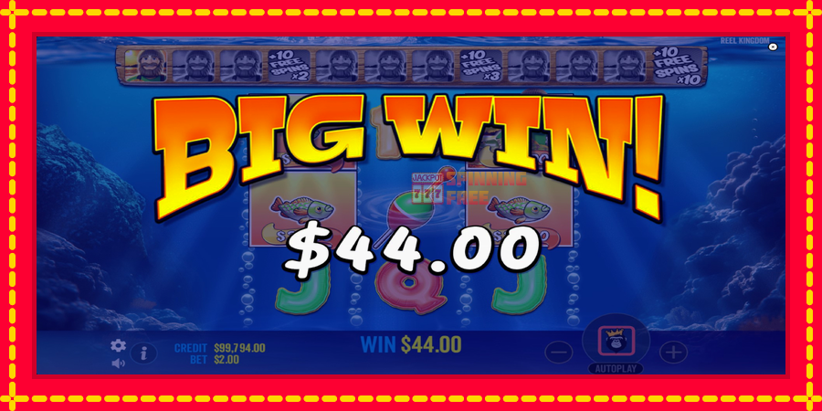 Big Bass Bonanza 3 Reeler mesin slot dengan animasi cerah, gambar 5