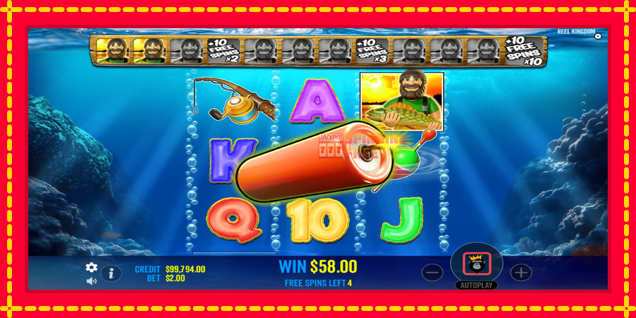 Big Bass Bonanza 3 Reeler mesin slot dengan animasi cerah, gambar 6