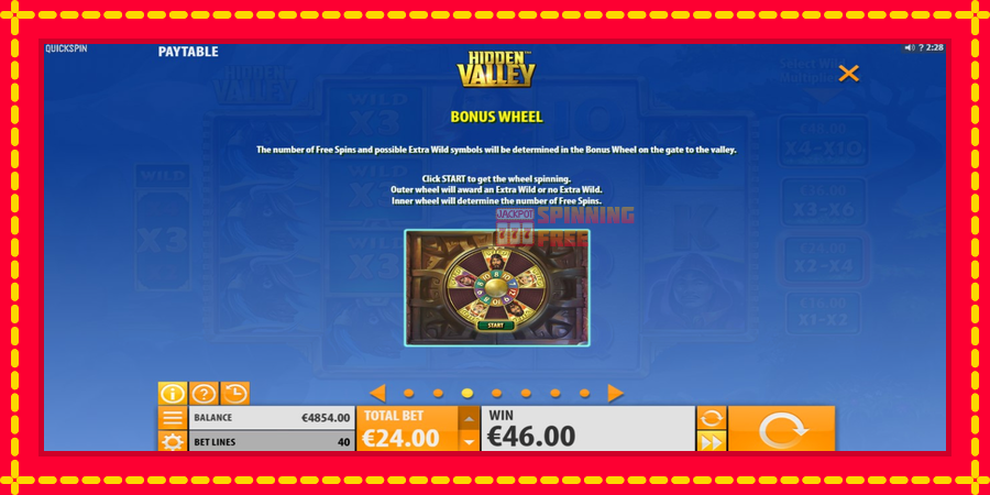 Hidden Valley mesin slot dengan animasi cerah, gambar 4