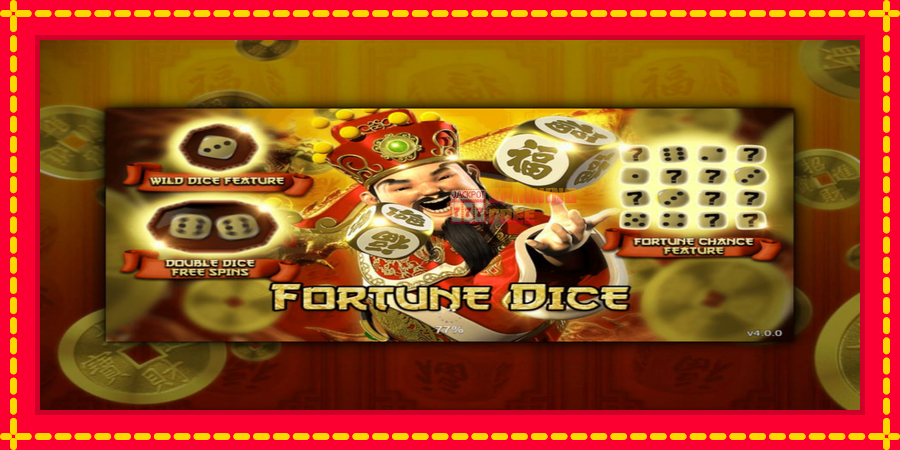 Fortune Dice mesin slot dengan animasi cerah, gambar 1