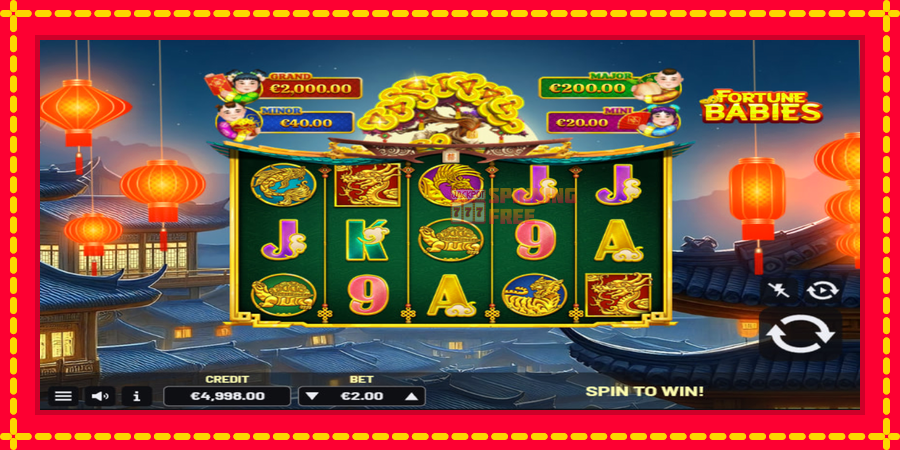 Fortune Babies mesin slot dengan animasi cerah, gambar 1