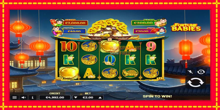 Fortune Babies mesin slot dengan animasi cerah, gambar 2