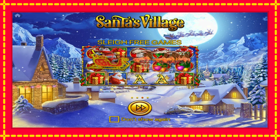 Santa´s Village mesin slot dengan animasi cerah, gambar 1